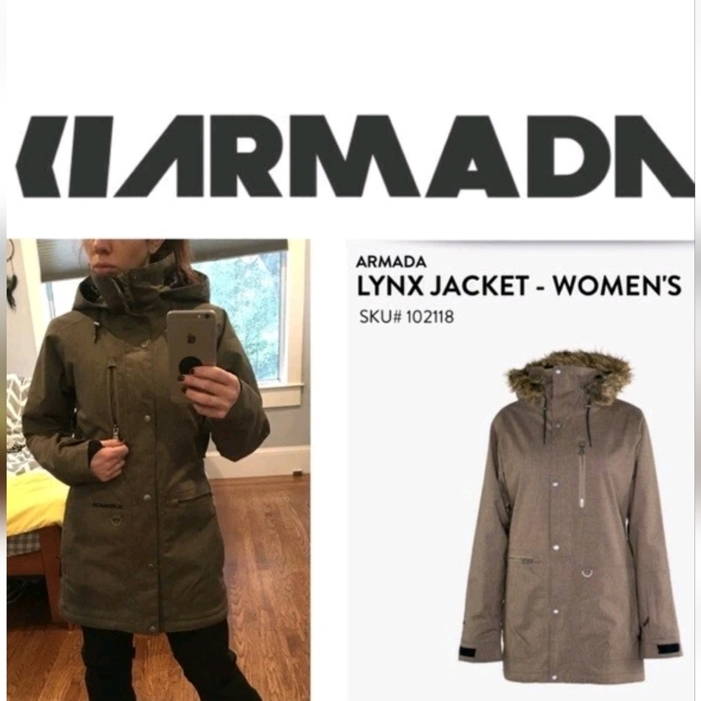 Armada Women's Lynx Ski Jacket - Olive